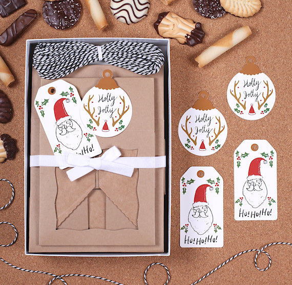 Christmas Cookie Box Kit: Santa | www.sprinklebeesweet.com