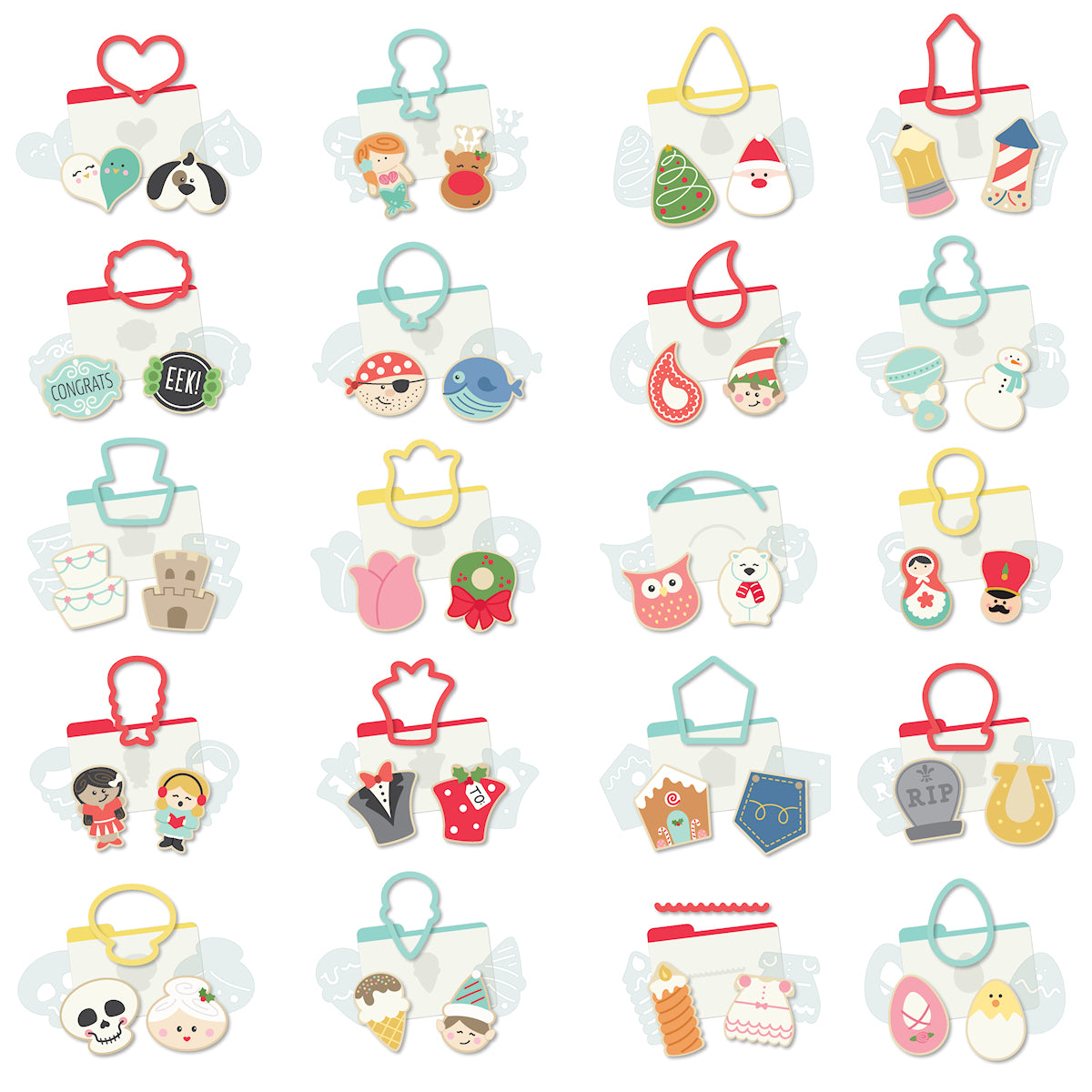 Sweet Sugarbelle Shape Shifters Cookie Cutter Kit Bonus Set | www.sprinklebeesweet.com