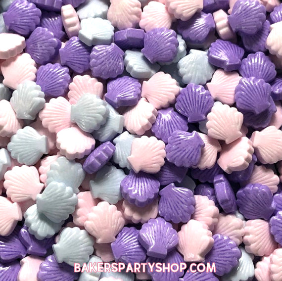 Seashells Candy Sprinkles | www.sprinklebeesweet.com