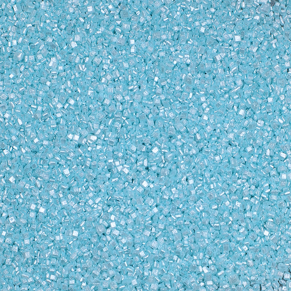 Shimmer Light Blue Sanding Sugar | www.sprinklebeesweet.com