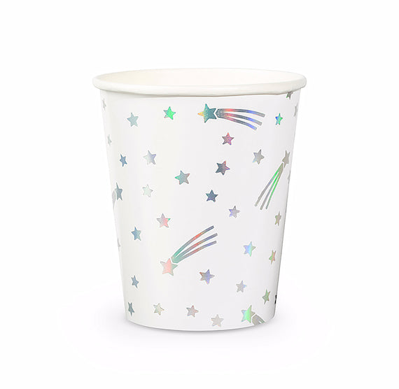 Cosmic Paper Cups | www.sprinklebeesweet.com