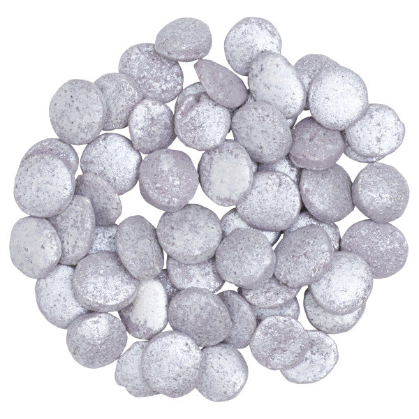 Shimmer Silver Dot Sprinkles: 4mm | www.sprinklebeesweet.com