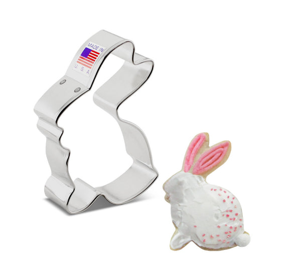 Sitting Bunny Rabbit Cookie Cutter | www.sprinklebeesweet.com