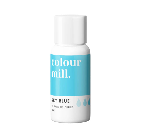 Colour Mill Oil Based Food Coloring: Sky Blue | www.sprinklebeesweet.com