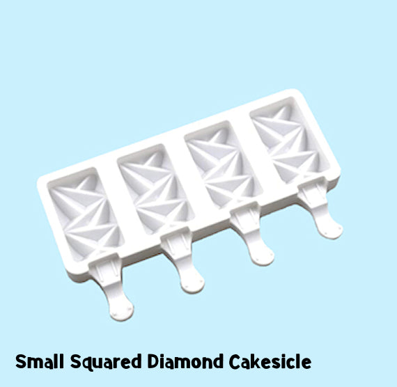 Squared Diamond Cakesicle Mold: Small | www.sprinklebeesweet.com
