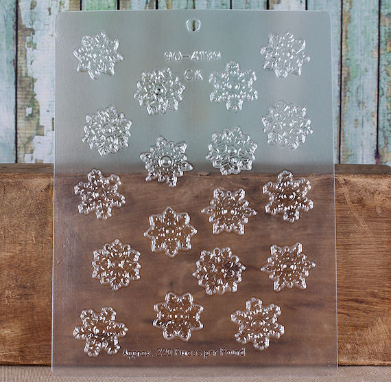 Snowflake Chocolate Mold, Snowflake Candy Mold, Snowflake Molds – Sprinkle  Bee Sweet