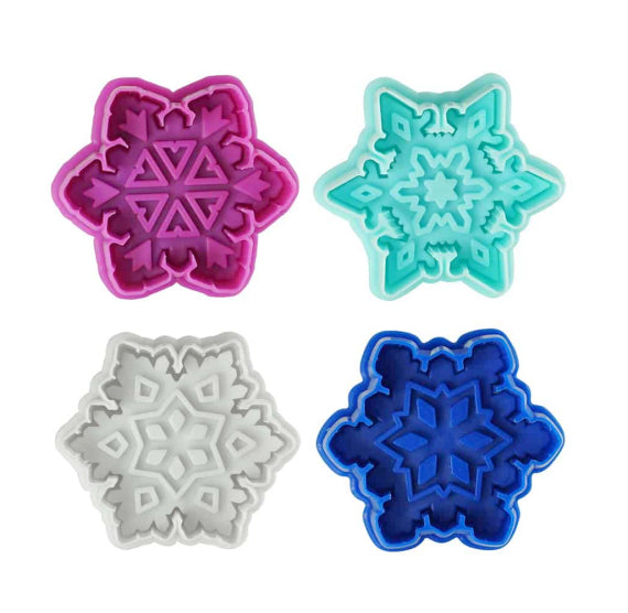 Snowflake Cookie Cutter Stampers | www.sprinklebeesweet.com