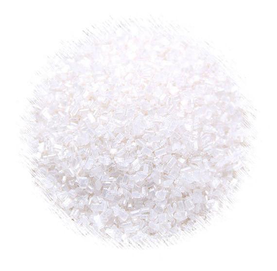 Shimmer White Sparkling Sugar | www.sprinklebeesweet.com