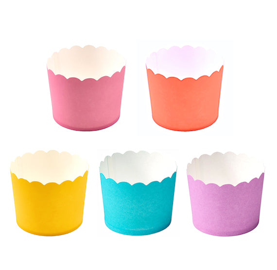 Pastel Baking Cups | www.sprinklebeesweet.com
