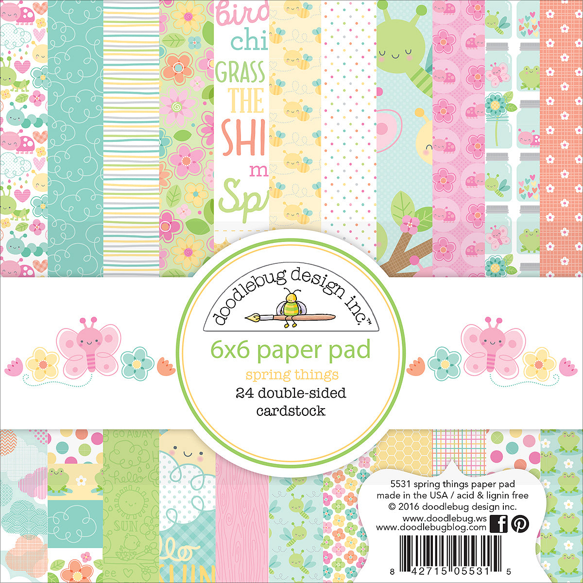 Spring Paper Pad: Simply Spring | www.sprinklebeesweet.com