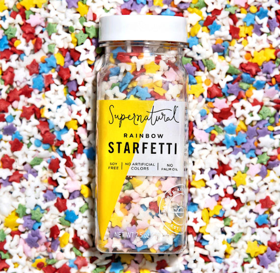 Starfetti Rainbow Sprinkles | www.sprinklebeesweet.com
