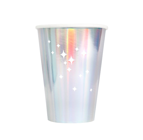 Sweet Tooth Fairy Party Cups: Iridescent Shimmer | www.sprinklebeesweet.com