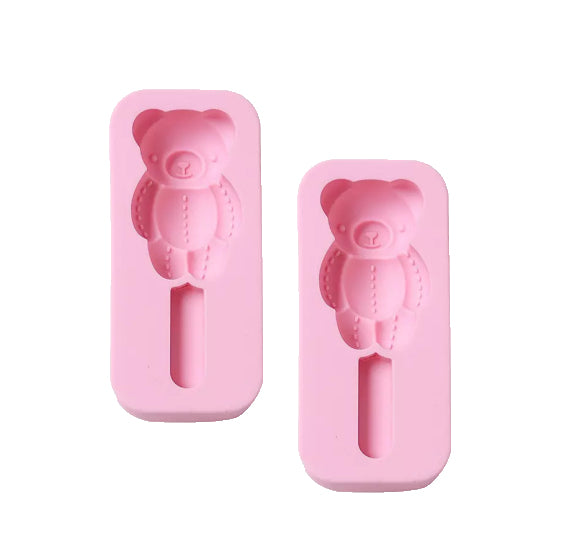 Teddy Bear Cakesicle Mold Set | www.sprinklebeesweet.com