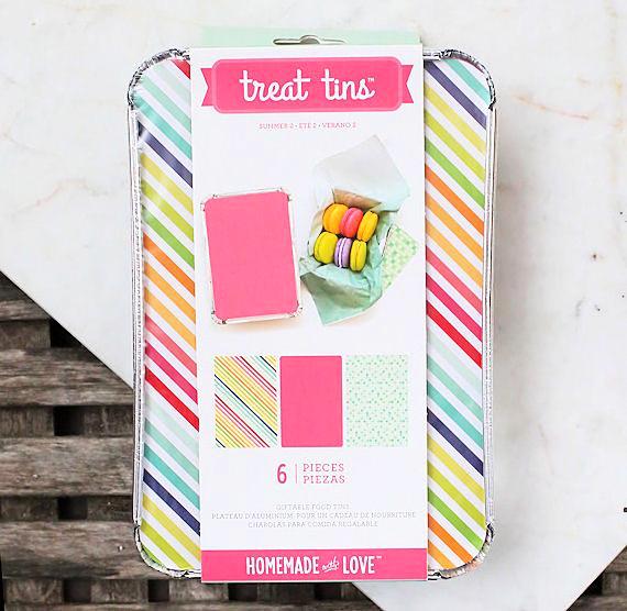 Large Summer Treat Tins | www.sprinklebeesweet.com