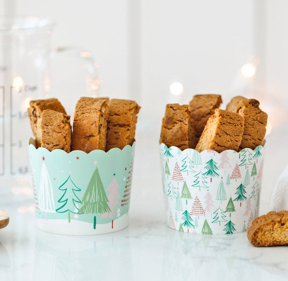 Christmas Baking Cups: Whimsical Trees | www.sprinklebeesweet.com