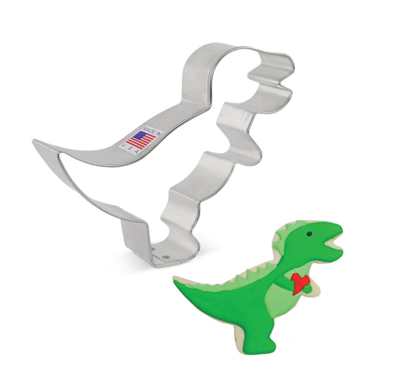 Dinosaur Cookie Cutter: T-Rex | www.sprinklebeesweet.com