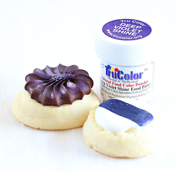 TruColor Deep Violet Shine Food Paint Powder | www.sprinklebeesweet.com
