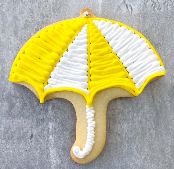 Umbrella Cookie Cutter | www.sprinklebeesweet.com