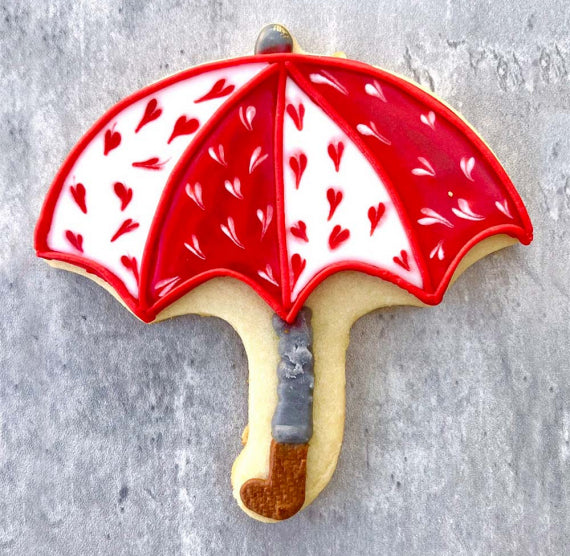Umbrella Cookie Cutter | www.sprinklebeesweet.com