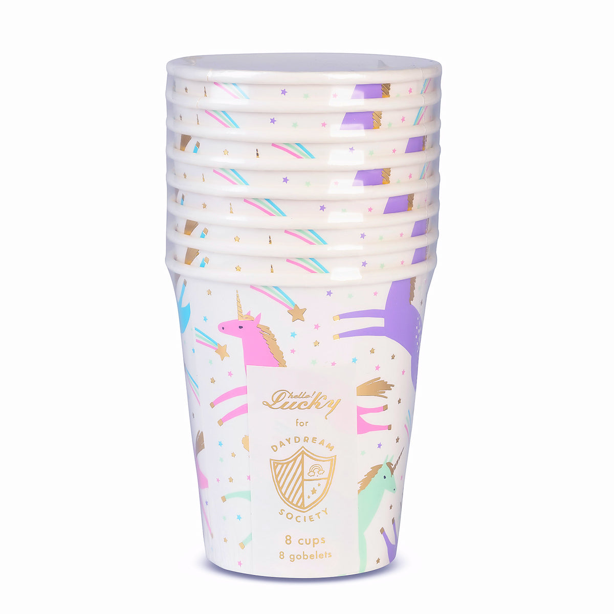 Magical Unicorn Paper Cups | www.sprinklebeesweet.com