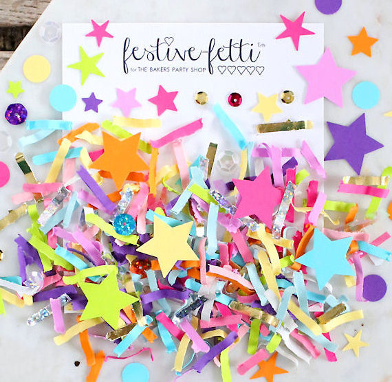 Deluxe Festive Fetti Unicorn Party Confetti | www.sprinklebeesweet.com
