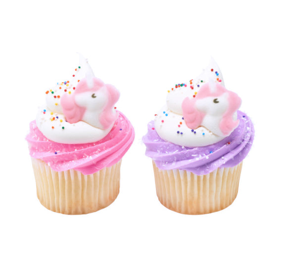 Pretty Unicorn Sugar Toppers: BULK BOX | www.sprinklebeesweet.com