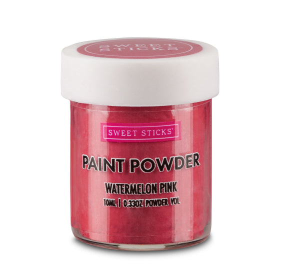 Watermelon Pink Edible Paint Powder | www.sprinklebeesweet.com
