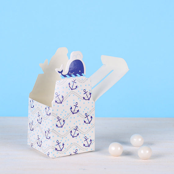 Small Favor Boxes: Whale | www.sprinklebeesweet.com