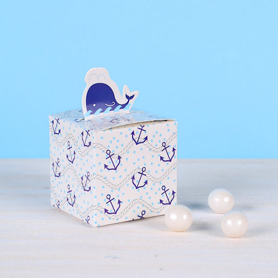 Small Favor Boxes: Whale | www.sprinklebeesweet.com