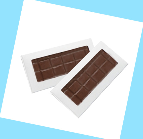 Chocolate Bar Boxes with Window | www.sprinklebeesweet.com