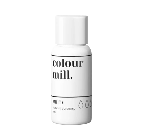 Colour Mill Oil Based Food Coloring: White | www.sprinklebeesweet.com