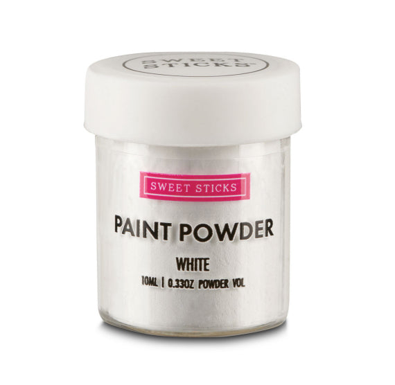 White Edible Paint Powder | www.sprinklebeesweet.com