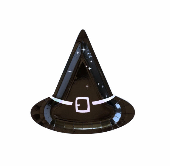 Witch Hat Shaped Plates | www.sprinklebeesweet.com