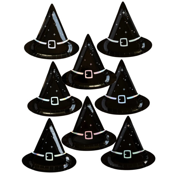 Witch Hat Shaped Plates | www.sprinklebeesweet.com