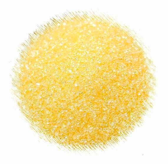 Yellow Sanding Sugar | www.sprinklebeesweet.com